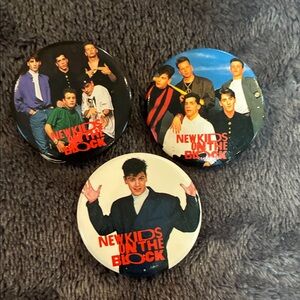 New Kids on the Block Button Set- NKOTB pins